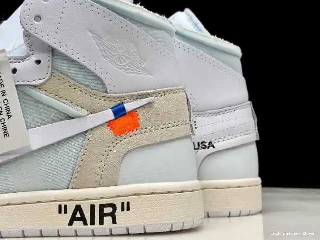 Rep LUCY Retro AQ0818-100 High Air Jordan 1 Off-White White 0615